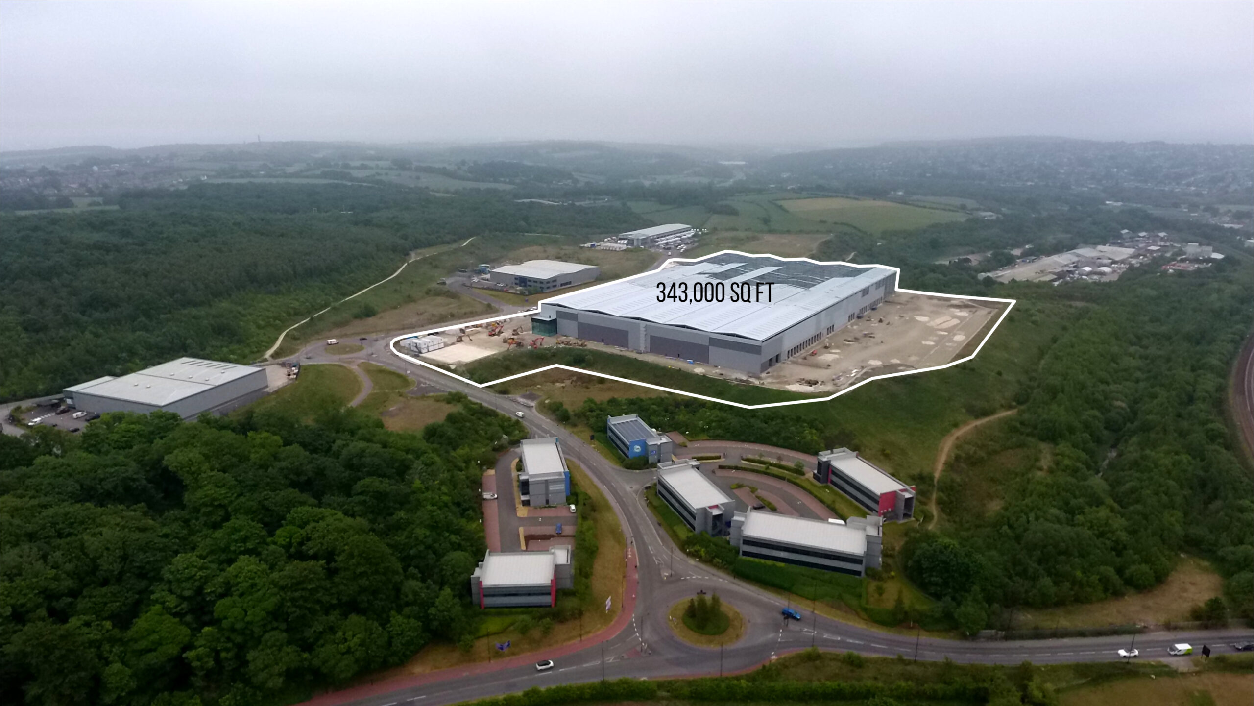 PLP Smithywood, Sheffield - First Net Zero Carbon Ready speculative Logistics building - UK