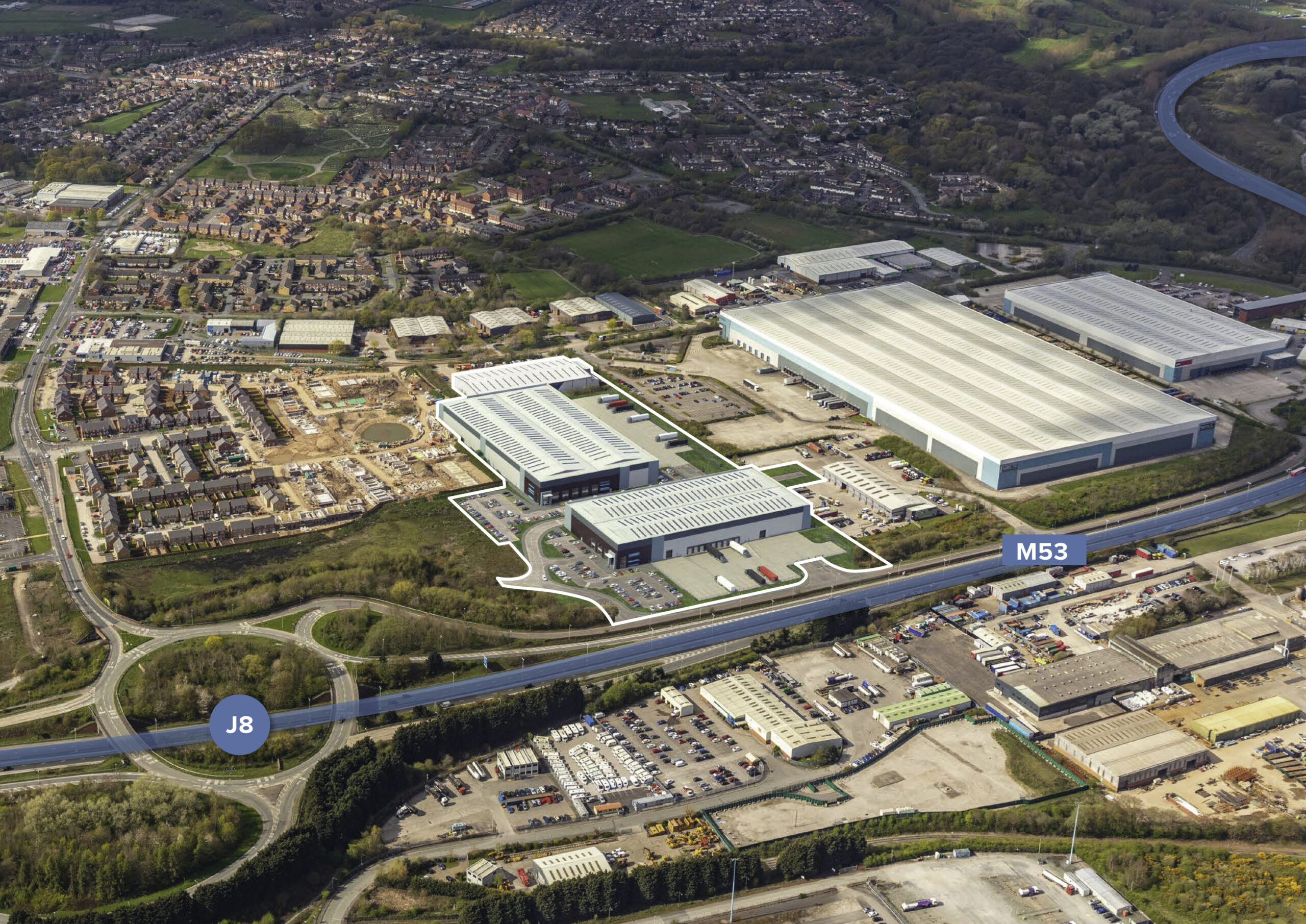 PLP Ellesmere Port speculative logistics warehouses