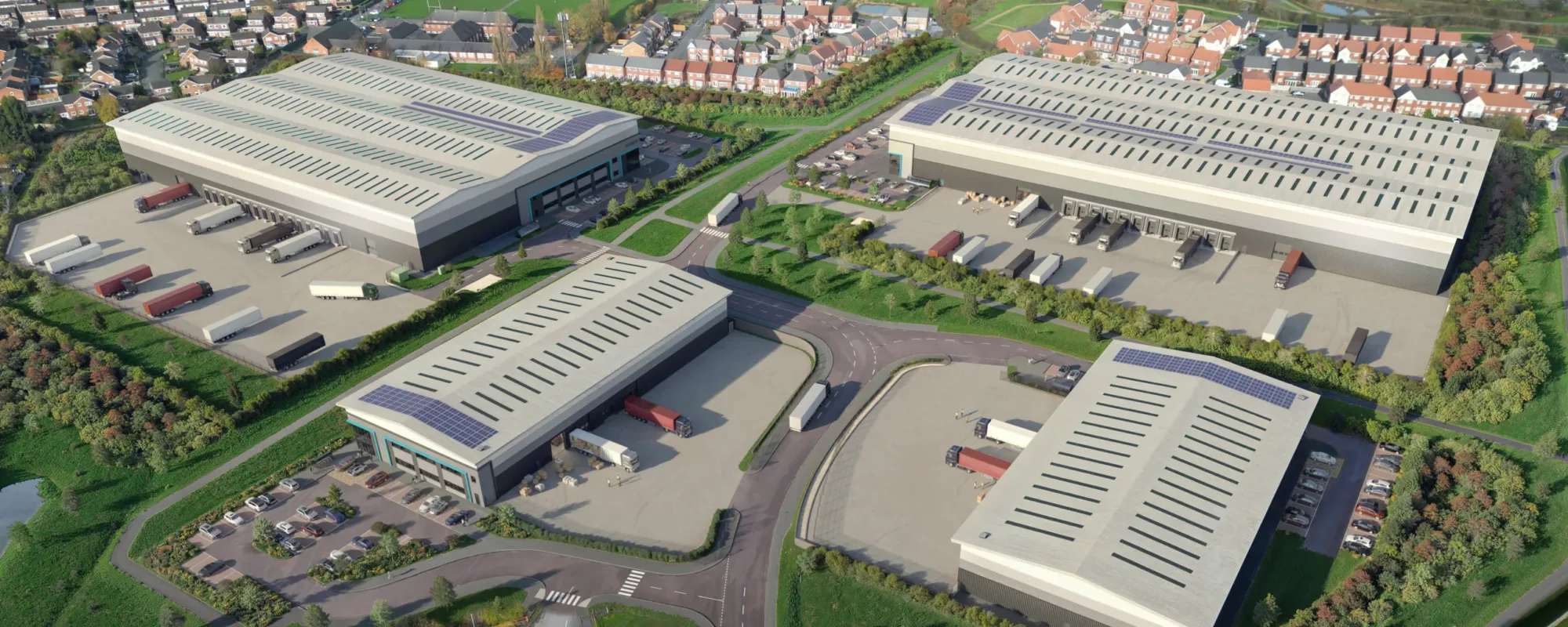 PLP Astley Wigan Greater Manchester Industrial unit scheme