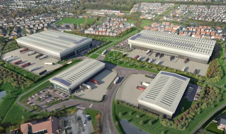 PLP Astley Wigan Greater Manchester Industrial unit scheme